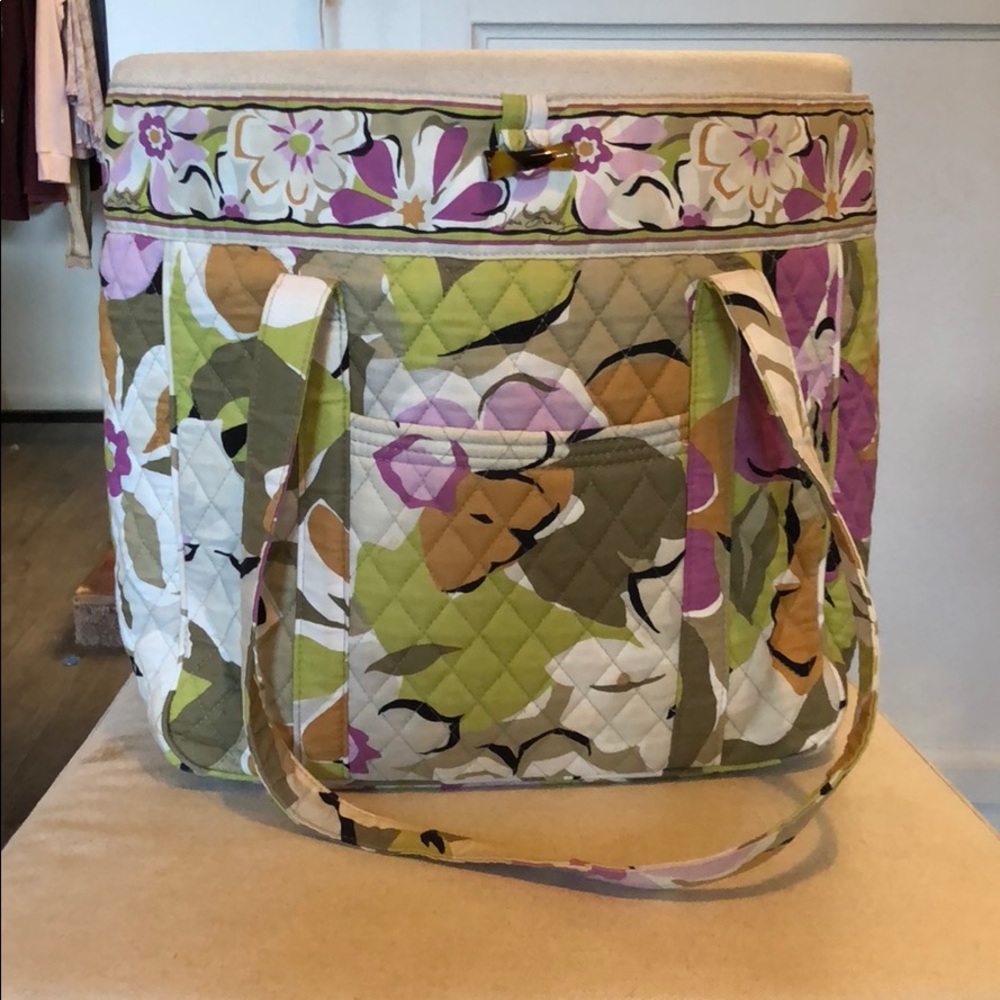 Vera Bradley laptop tote.
